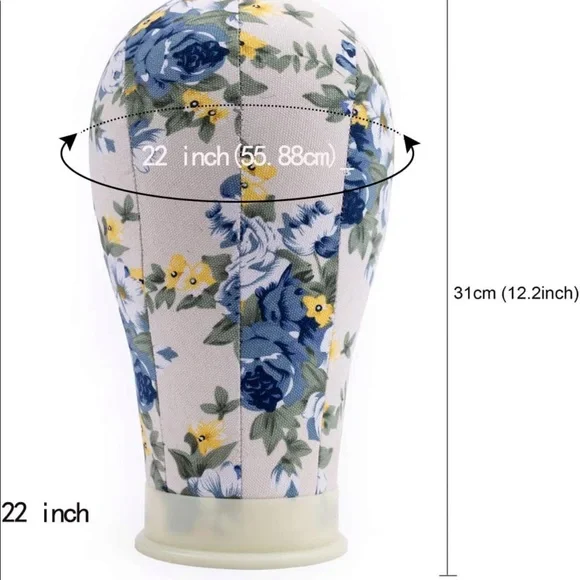 Mannequin Canvas Block Head - Picture 3 of 7